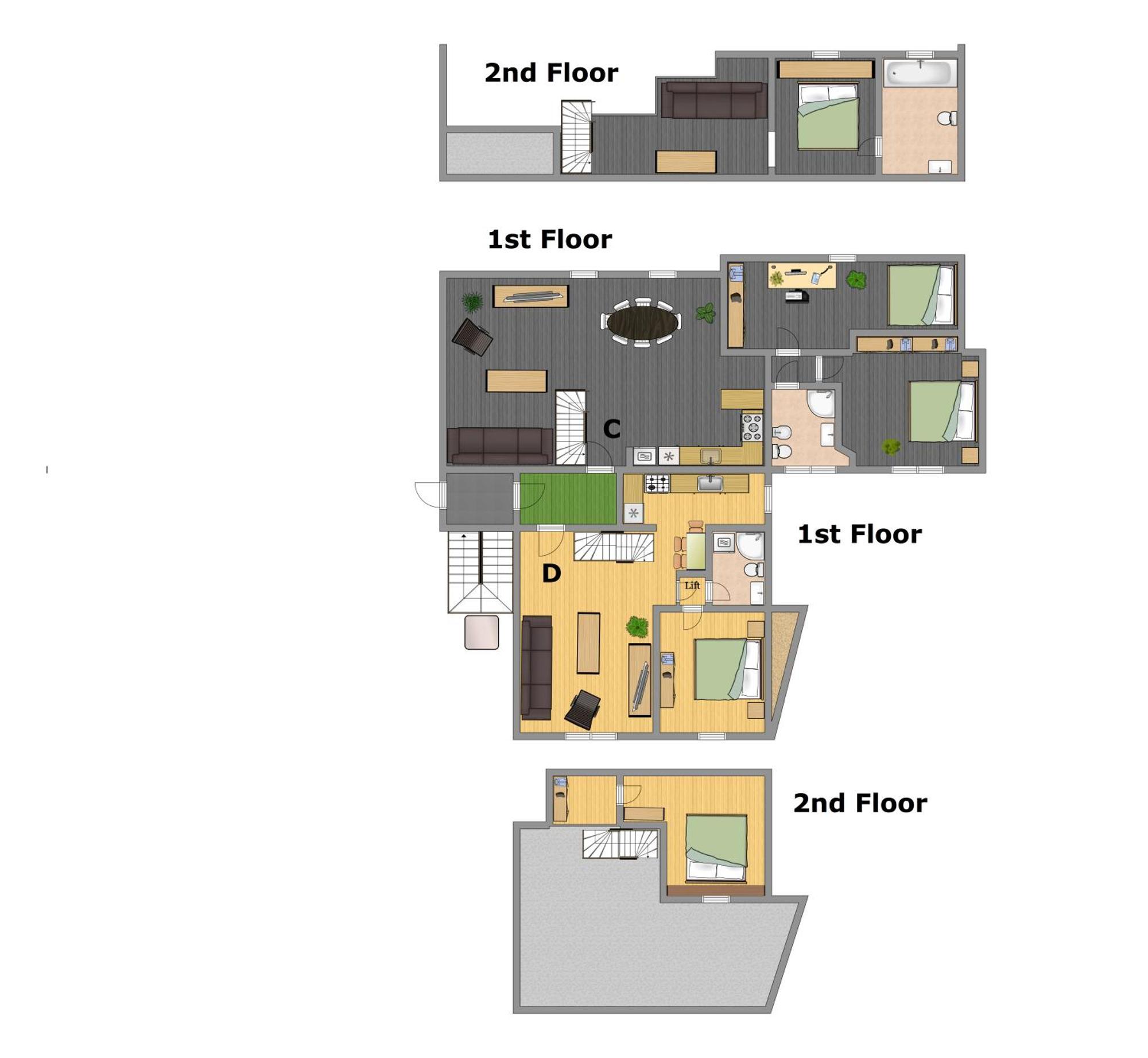 Appartement Kozna Loft